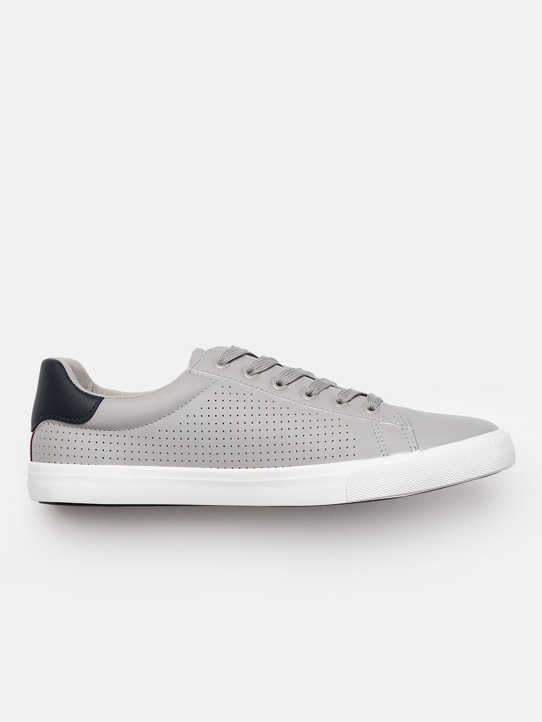 U.S. Polo Assn. Men Grey Solid Sneakers