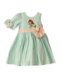 Thumbnail for ArthLife Mermaid Embroidered Dress - Distacart