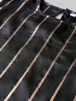 Thumbnail for Aks Striped Sleeveless Kurta With Palazzos - Distacart