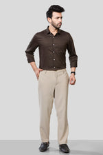 Thumbnail for Jonesburg Men's Solid Slim Fit Formal Shirt