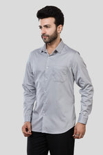 Thumbnail for Jonesburg Men's Solid Slim Fit Formal Shirt