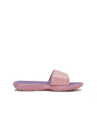 Thumbnail for Puma Women Purple & Pink Silvia V4 Sliders