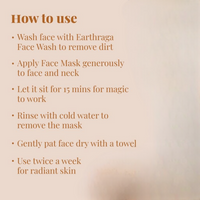 Thumbnail for Earthraga Ubtan And Turmeric Face Mask - Distacart