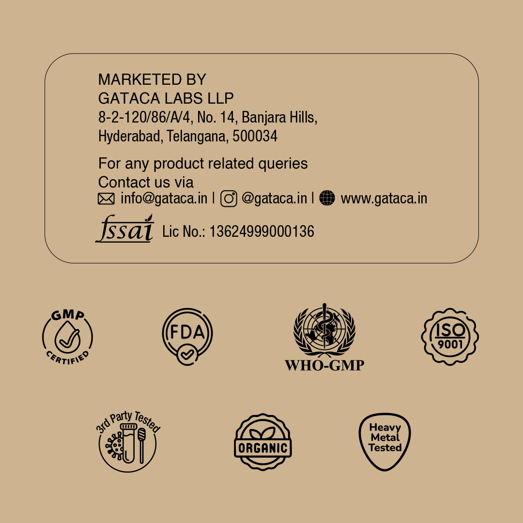 GATACA Creatine Monohydrate 200 Mesh, Ultra-Micronized for Maximum Absorption, Daily Strength, Focus & Recovery. Backed by Science, Designed for You