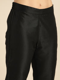 Thumbnail for Anouk Women Black Kurta with Trousers & With Dupatta - Distacart