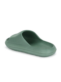 Thumbnail for Roadster The Lifestyle Co. Women Green Sliders Flip Flops