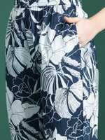Thumbnail for Indo Era Floral Printed Pure Cotton Kurta with Trousers