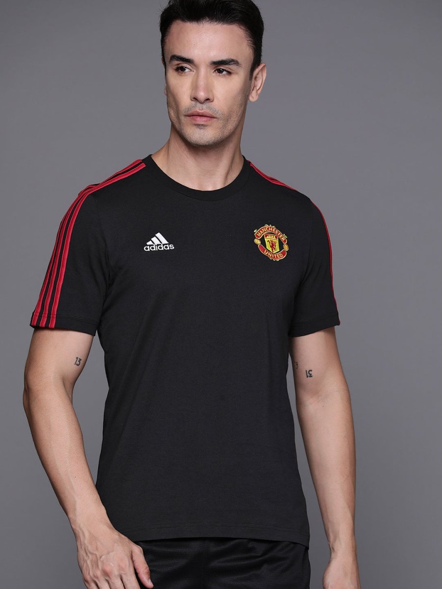 Adidas Men Manchester United FC DNA Pure Cotton Football T-shirt - Distacart