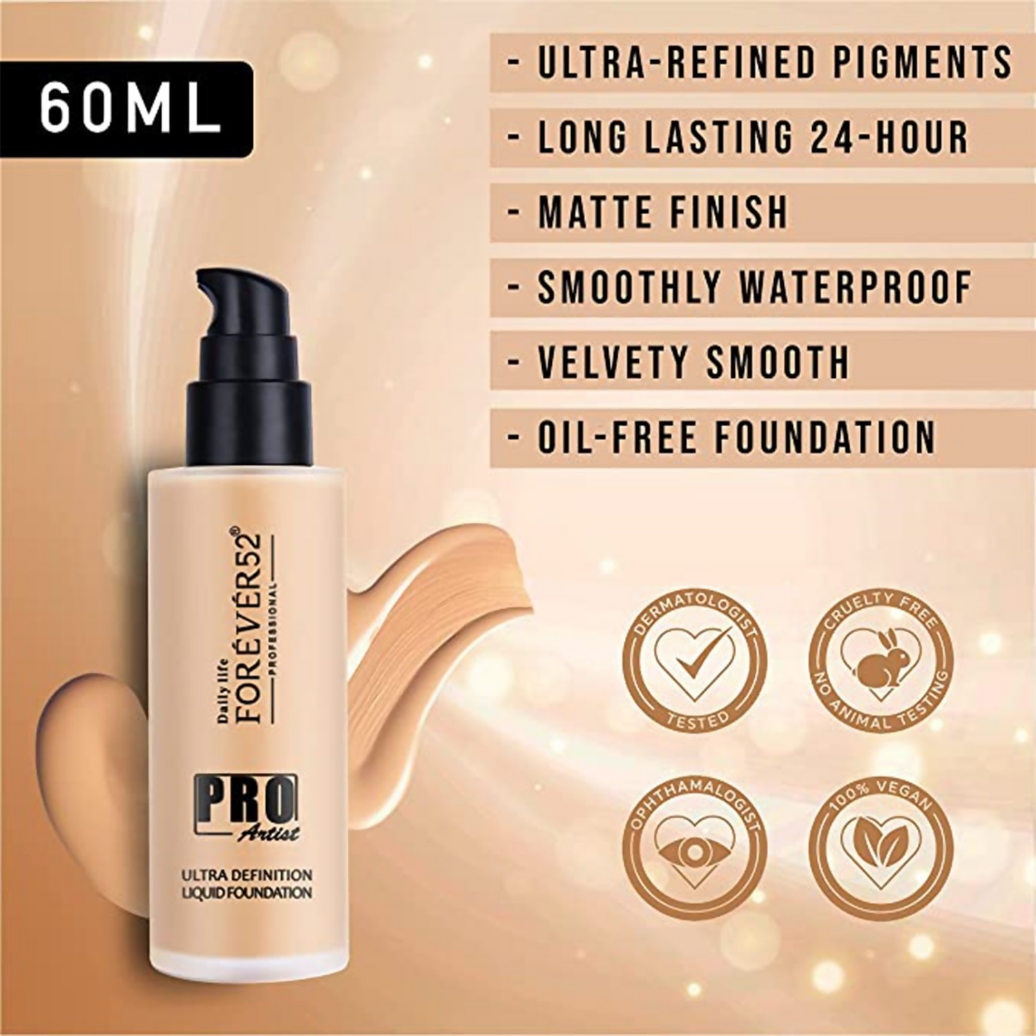 Daily Life Forever52 Pro Artist Ultra Definition Liquid Foundation - Pecan - Distacart