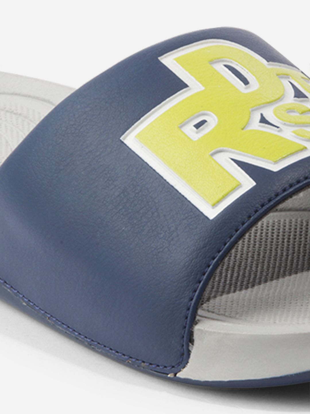 Roadster The Lifestyle Co. Men Blue Printed Sliders