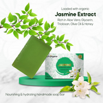 Thumbnail for LA Organo Handmade Jasmine Bathing Soap - Distacart