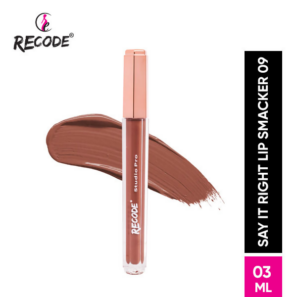 Recode Lip Smacker Liquid Lipstick - 09 Say It Right - Distacart