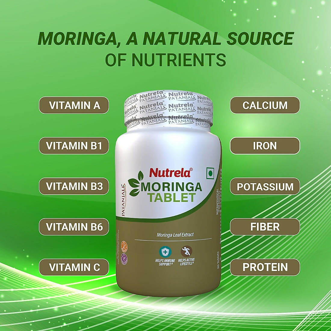 Patanjali Nutrela Moringa Tablets - Distacart