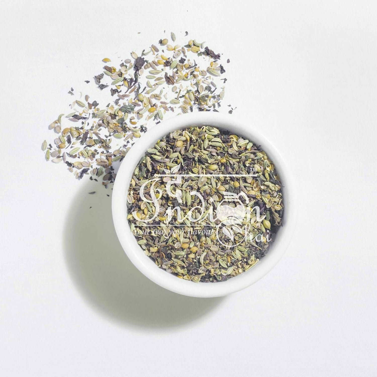 The Indian Chai - Digestive CCF Tea 30 Pyramid Tea Bags - Distacart