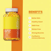 Thumbnail for Meadbery Salmon Fish Oil Capsules - Distacart