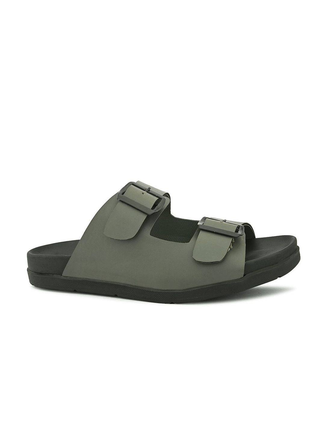 Roadster The Lifestyle Co Men Double Strap Comfort Footbed Sandals