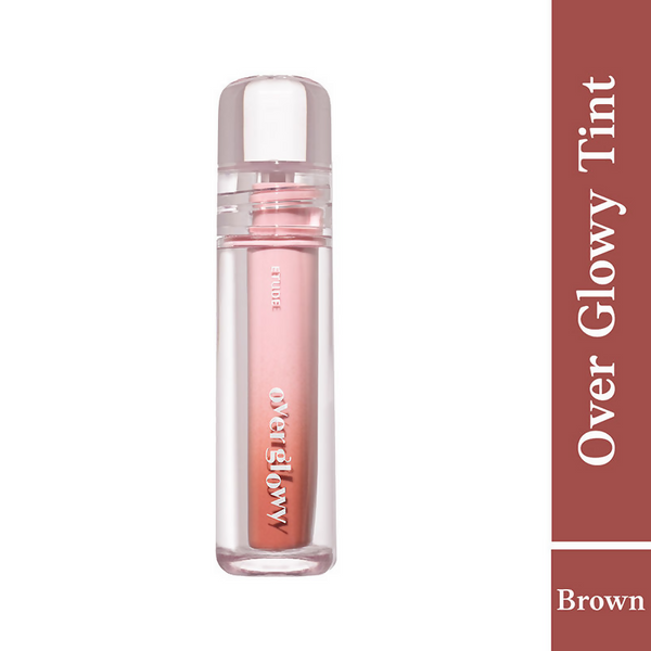 Etude House Over Glowy Tint - 04 Baby Otter Brown - Distacart