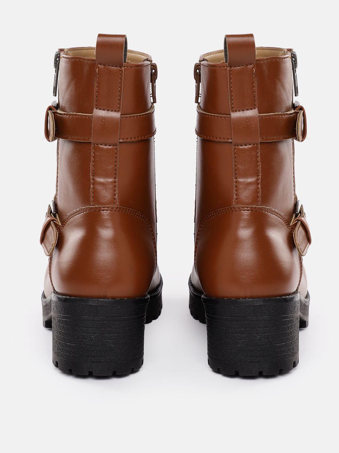 Roadster The Lifestyle Co. Women Mid Top Regular Boots With Buckle Detail