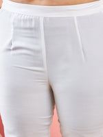 Thumbnail for Sztori Ethnic Motifs Printed Keyhole Neck Straight Kurta With Trouser - Distacart