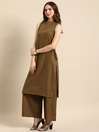 Thumbnail for Anouk Pure Cotton Kurta with Palazzos - Distacart