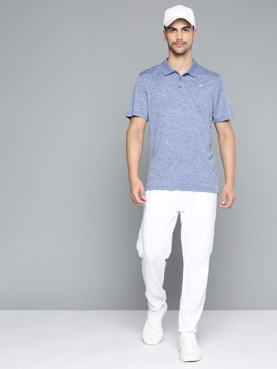 Alcis Men Polo Collar Anti Static Slim Fit Sports T-shirt - Distacart