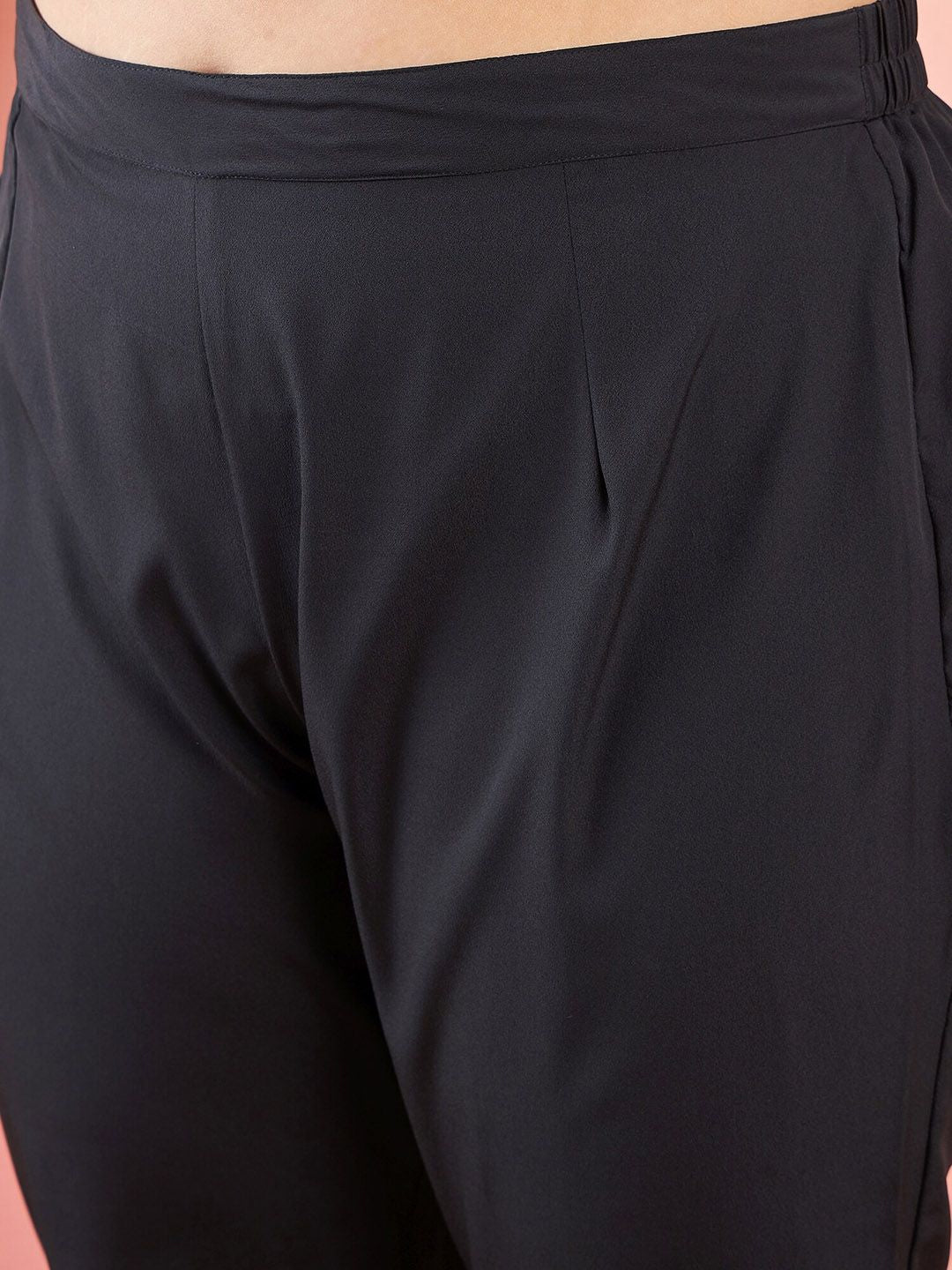 Sztori Paisley Printed Round Neck Straight Kurta With Trouser & Dupatta - Distacart