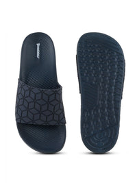 Thumbnail for Roadster The Lifestyle Co. Men Navy Blue Printed Sliders