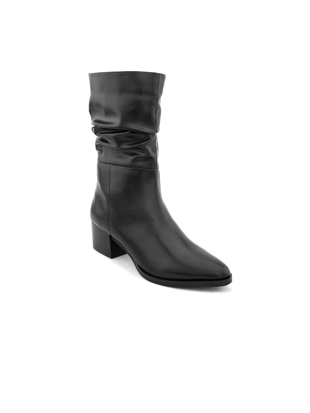 Roadster Women Block Heel High-Top Slouchy Boots
