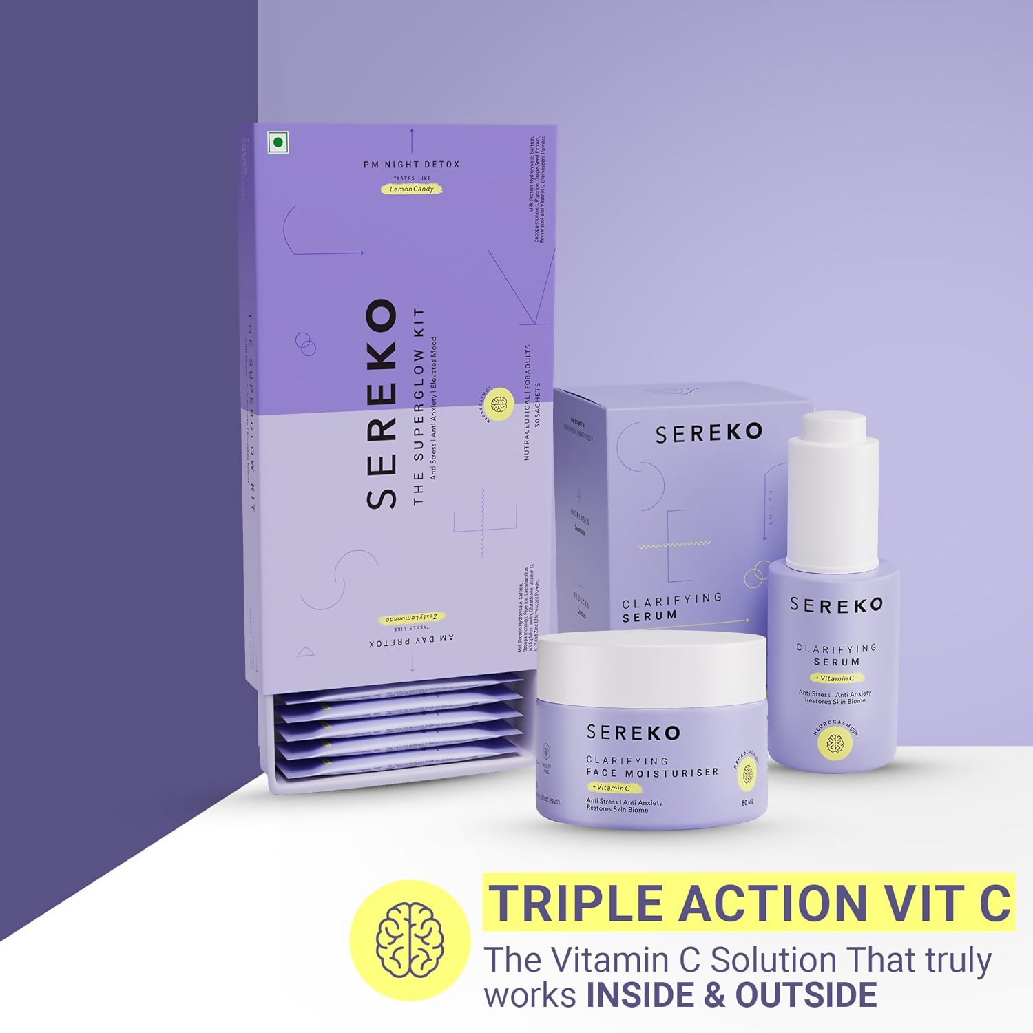 Sereko Advanced Active Vitamin C Skin Regime - Distacart