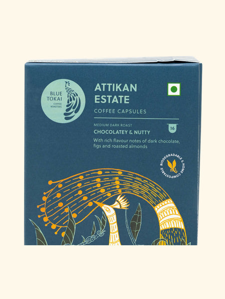 Blue Tokai Attikan Estate Coffee Capsules - Distacart