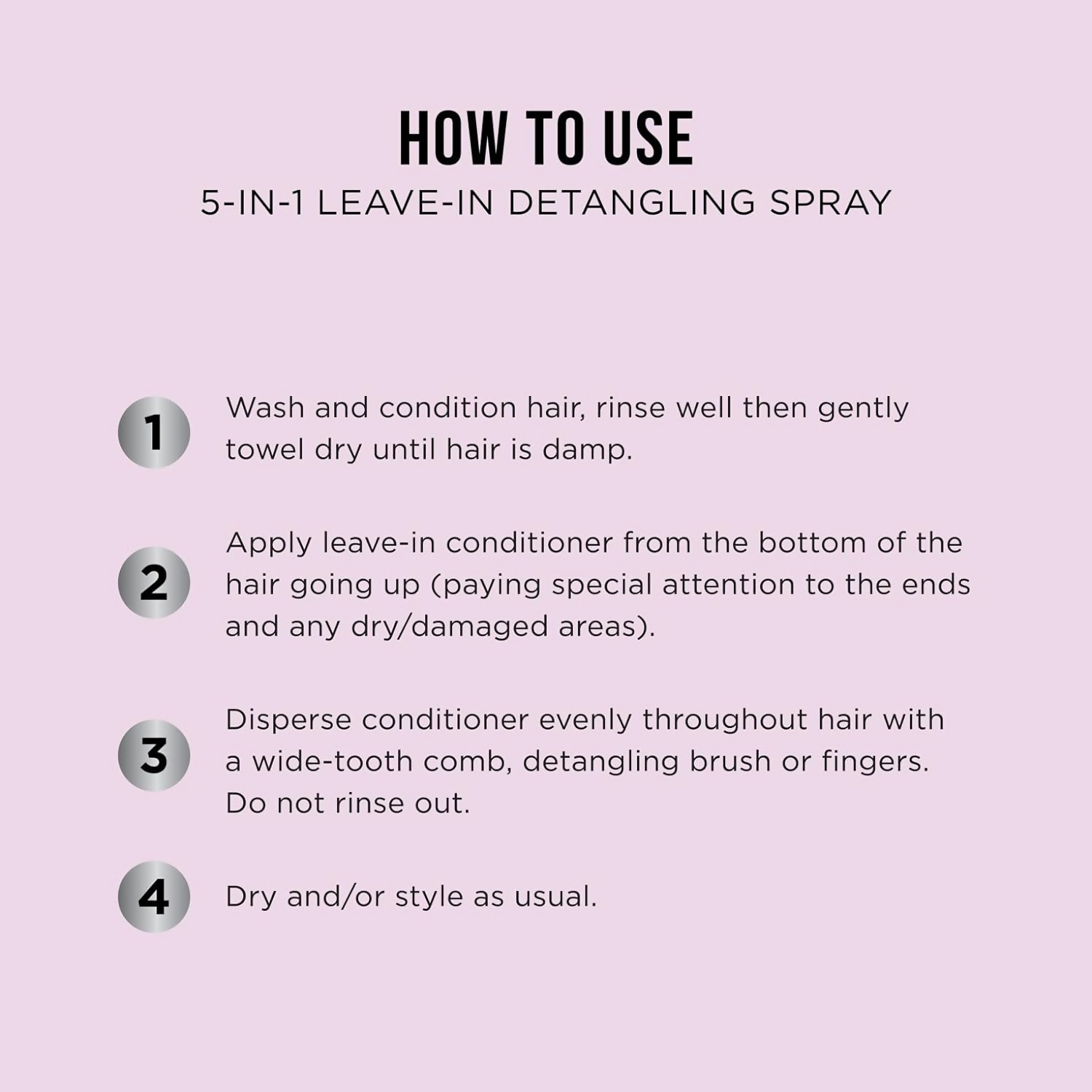 HASK Keratin Smooth 5-In-1 Leave In Spray - Distacart