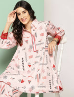Thumbnail for Ahalyaa Women's Traditional Wear Co-ods - Peach - Distacart