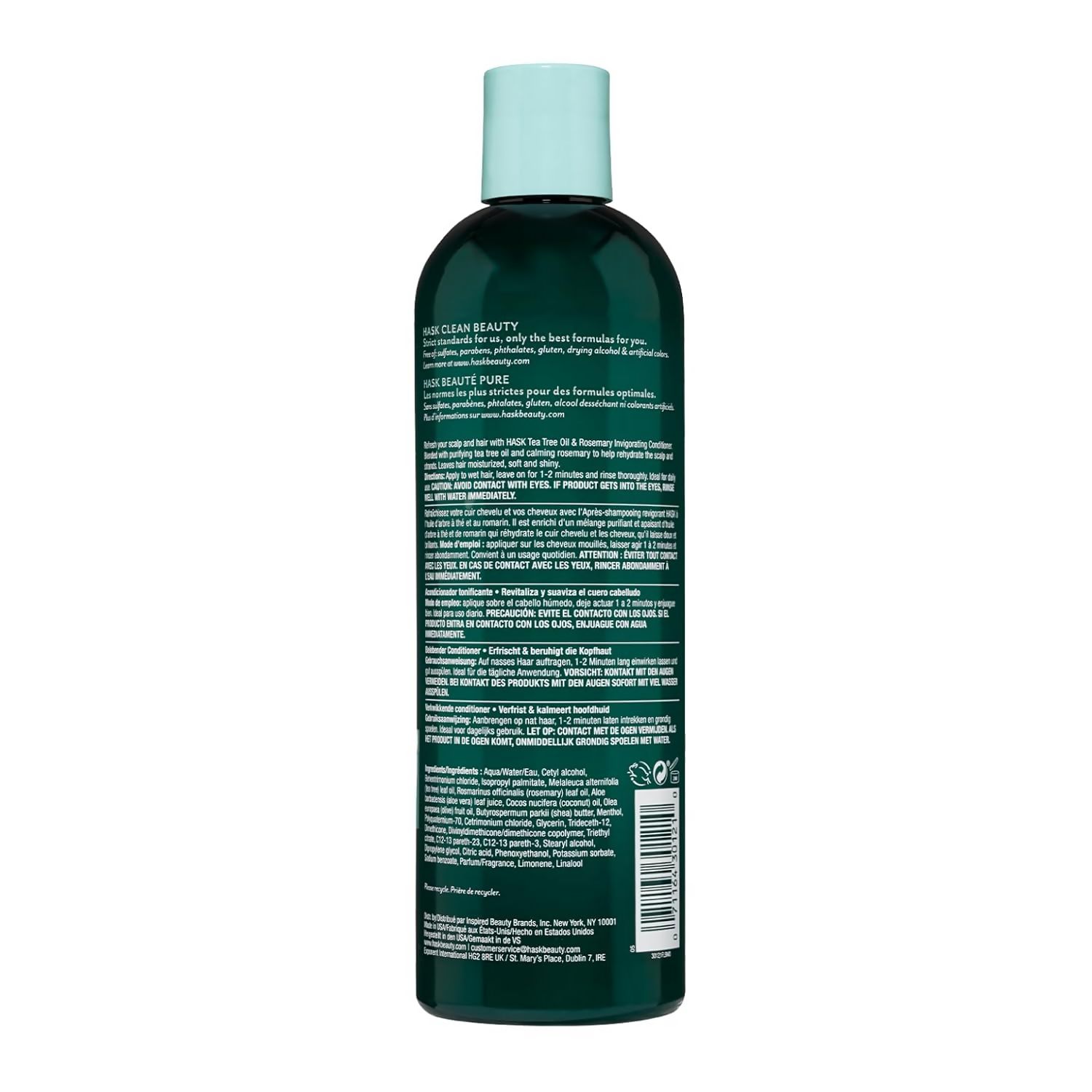 HASK Tea Tree Oil & Rosemary Invigorating Conditioner - Distacart