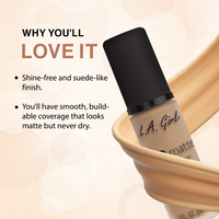 Thumbnail for L.A. Girl PRO Matte Foundation - Bisque - Distacart