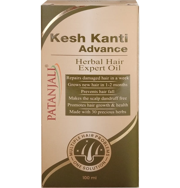 Patanjali Kesh Kanti Advanced Herbal Hair Expert Oil - Distacart