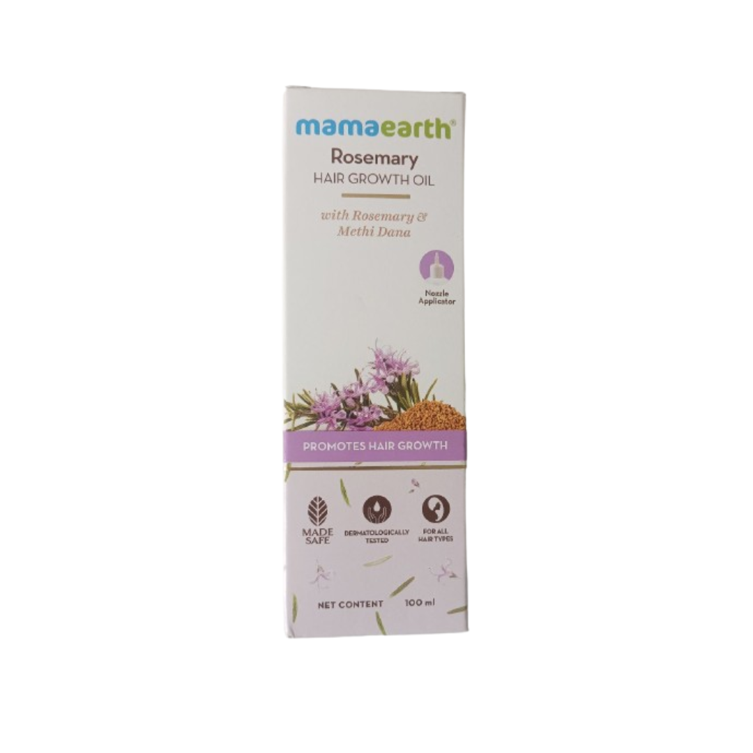 Mamaearth Rosemary Hair Growth Oil with Rosemary & Methi Dana - Distacart