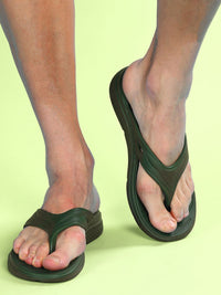 Thumbnail for Paragon Men Rubber Thong Flip-Flops