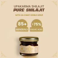 Thumbnail for Upakarma Ayurveda Pure SJ Resin Form With Gold Dust - Distacart