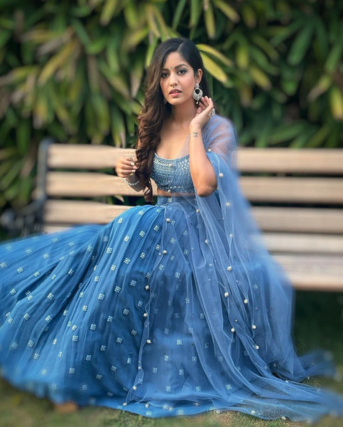 Lehenga Mart Glamorous Designer Lehenga Choli for Bridal and Bridesmaids Wedding Wear Choli