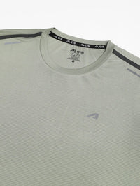 Thumbnail for Alcis Men Drytech+ Anti-Static Slim-Fit Round Neck Running T-Shirt - Distacart
