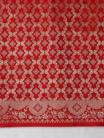 Thumbnail for Monjolika Fashion Amber Banarasi Silk Blend SareeWith Zari Woven Rich Brocade Design - Distacart