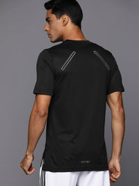Thumbnail for Adidas Brand Logo Printed Detail Slim Fit HIIT ELV Training T-shirt - Distacart