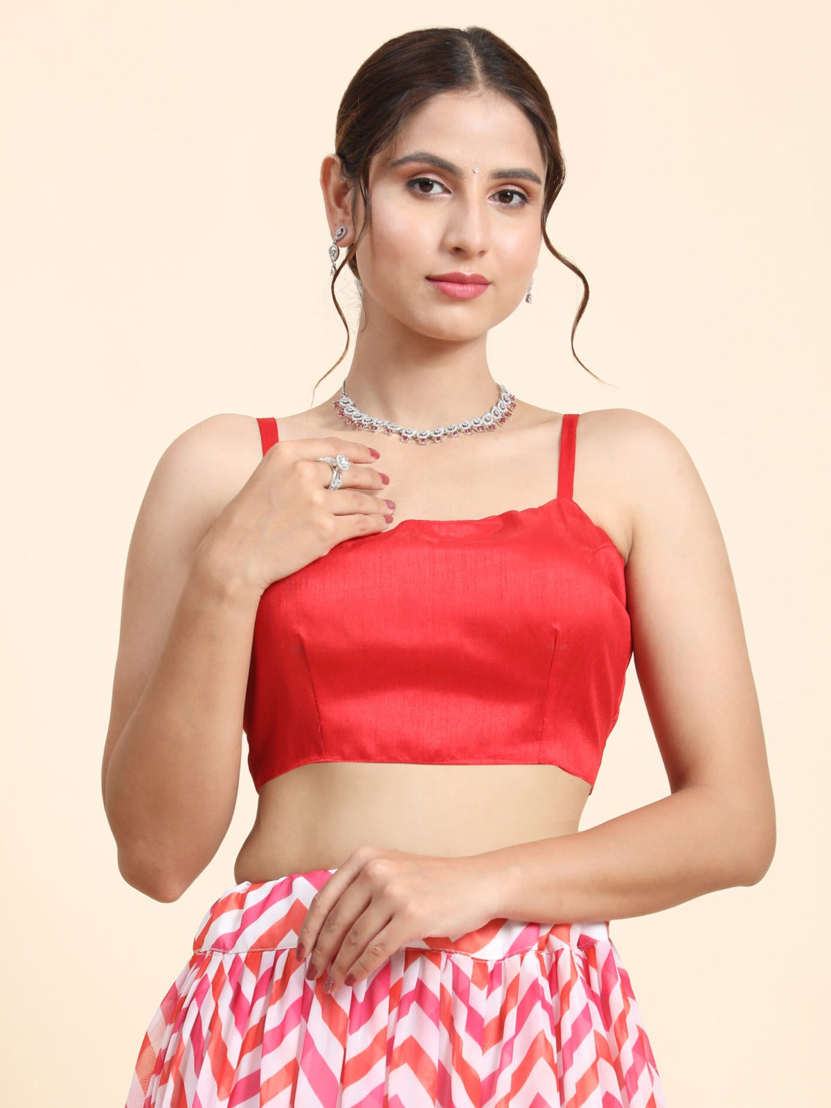 Lehenga Mart Glamorous Designer Lehenga Choli for Bridal and Bridesmaids Wedding Wear Choli