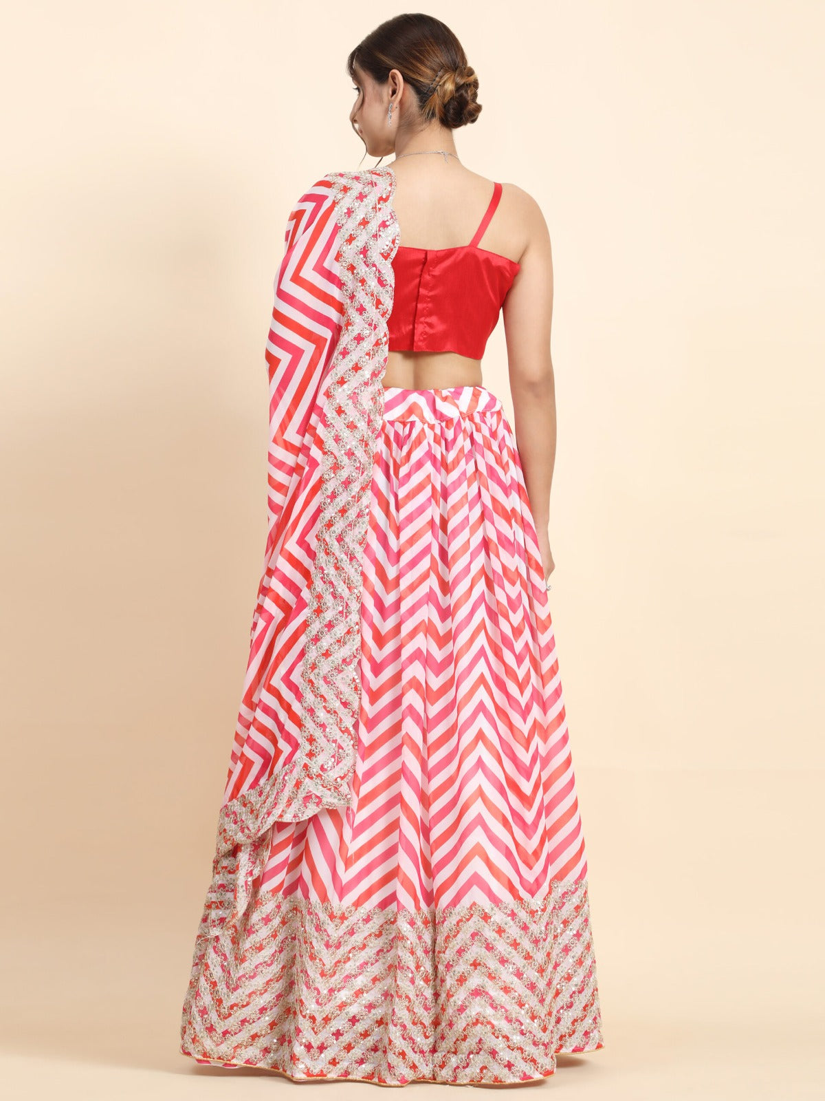 Lehenga Mart Glamorous Designer Lehenga Choli for Bridal and Bridesmaids Wedding Wear Choli