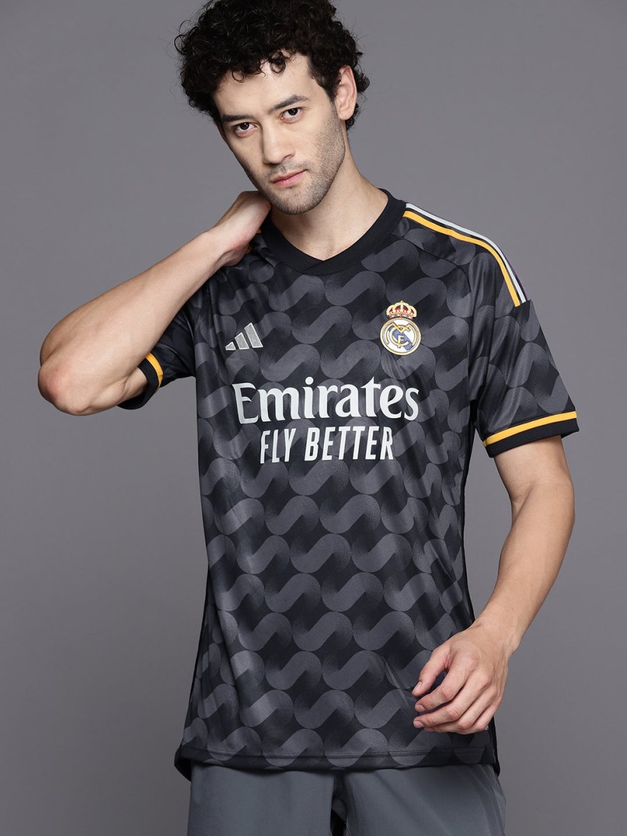 Adidas Men Aeroready Football Real Madrid 23/24 Away Jersey T-shirt - Distacart