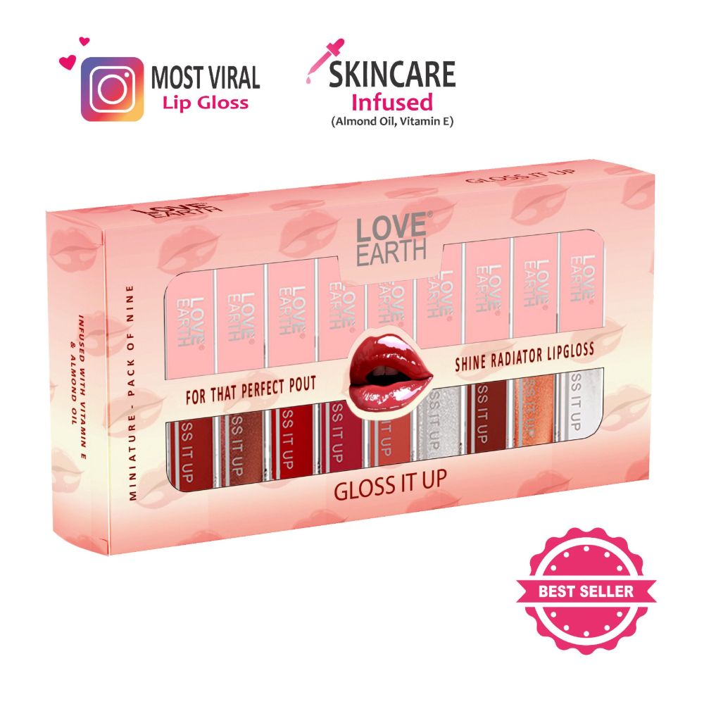 Love Earth Lip Gloss Combo - Distacart
