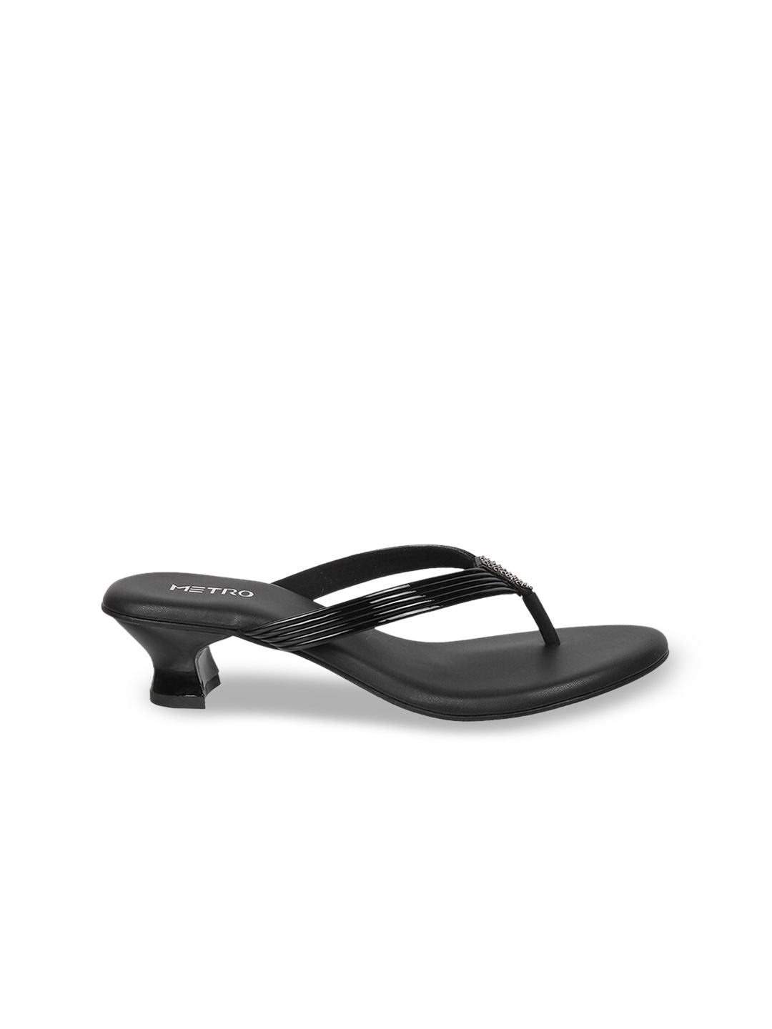 Metro Embellished Kitten Heels