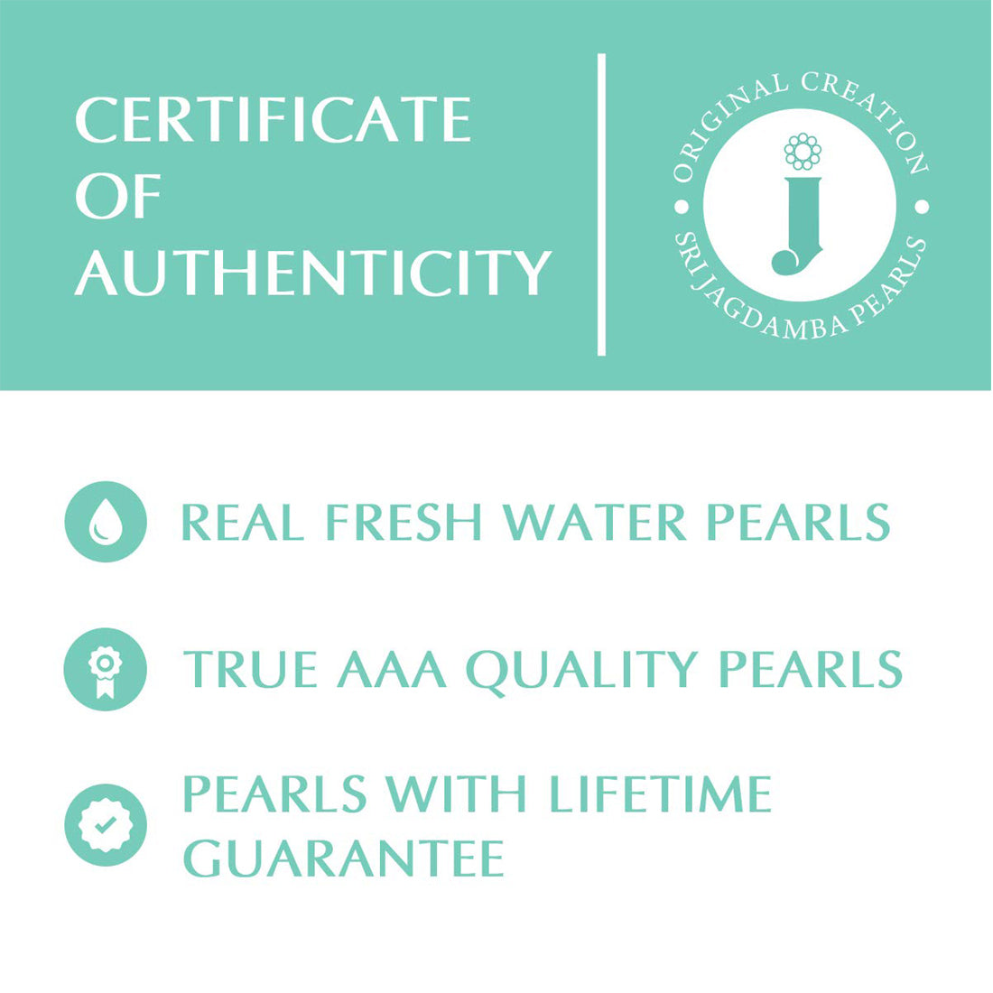 J Pearls Fani 3 Lines Pearl Necklace - Distacart