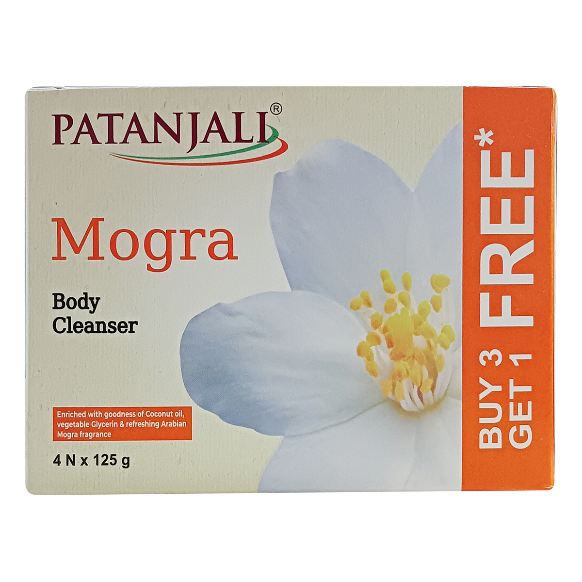 Patanjali Mogra Body Cleanser Soap - Distacart