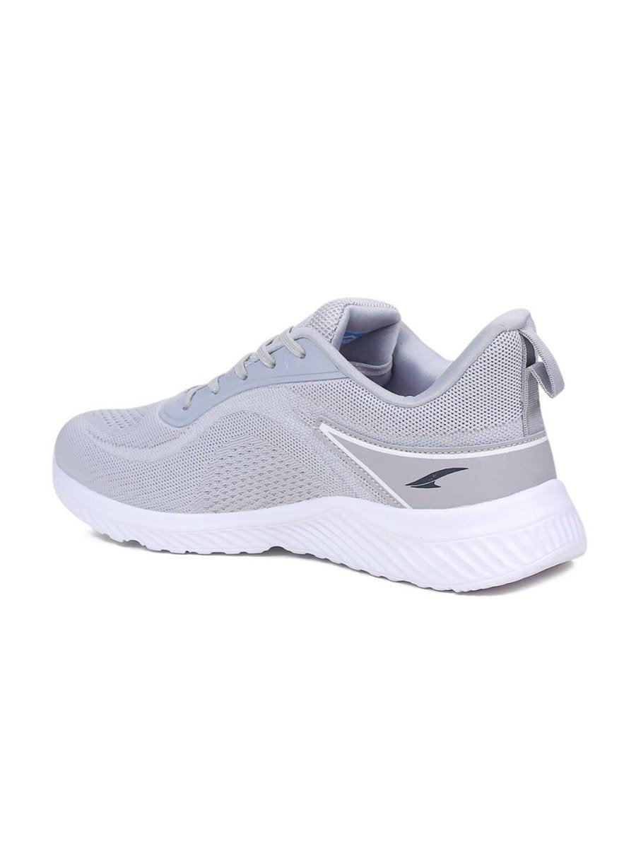 ASIAN Men Grey Woven Design Sneakers